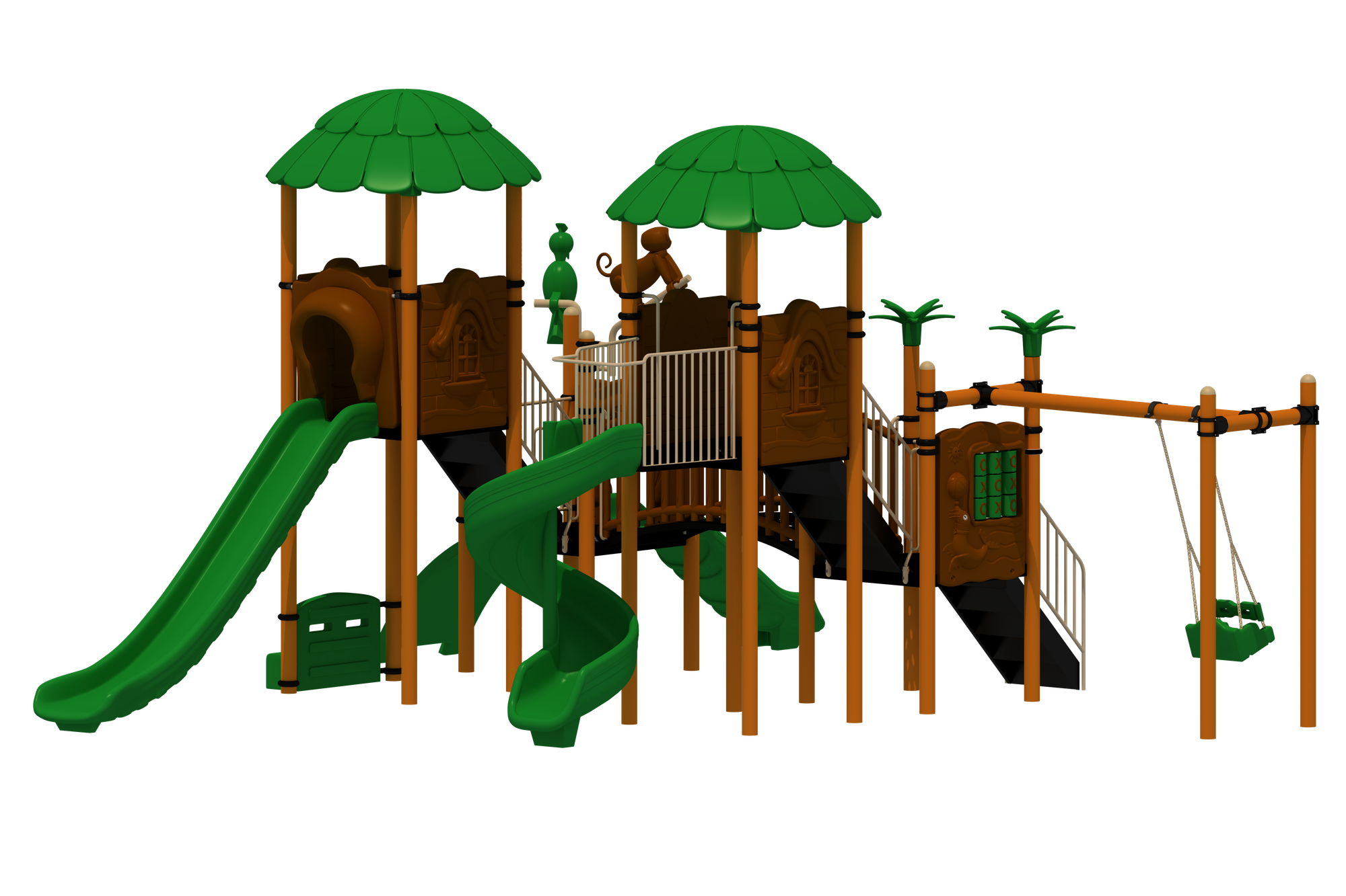 Klasik Seri Oyun Grubu B-PRK-01 PRK-18 | Metal Oyun Grupları | Erse Kent Mobilyaları